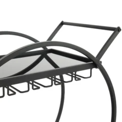 Contemporary Metal Round Bar Cart - Olivia & May 13 Contemporary Metal Round Bar Cart - Olivia & May -Furniture Sale Store GUEST 43b1b80f 5383 4b43 be07 5821b06a0ab0