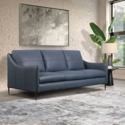 Luna 100% Top Grain Leather Sofa - Abbyson Living
