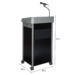 Greystone Lectern With Sound Lecture Podium Charcoal Slate - Hampden Furnishings -Furniture Sale Store GUEST 441fc257 f49c 4a51 958a 17cfa65fc748
