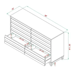 Ilya Solid Wood Modern Panel Front 6 Drawer Dresser - Saracina Home 29 Ilya Solid Wood Modern Panel Front 6 Drawer Dresser - Saracina Home -Furniture Sale Store GUEST 444194b5 0b39 45be 9090 0d7dbeceade2