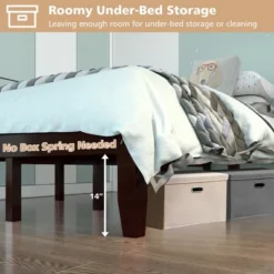 Costway Full Size Wood Bed Frame & 8'' Foam Mattress Set CertiPUR-US Certified 13 Costway Full Size Wood Bed Frame & 8'' Foam Mattress Set CertiPUR-US Certified -Furniture Sale Store GUEST 453ff6a5 f9af 41a4 bf86 ae5b5ffb954d