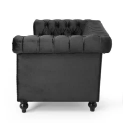 Brinkhaven Modern Glam Tufted Velvet Loveseat With Nailhead Trim - Christopher Knight Home -Furniture Sale Store GUEST 46ebb8a8 cefc 48b5 8052 51382232abce