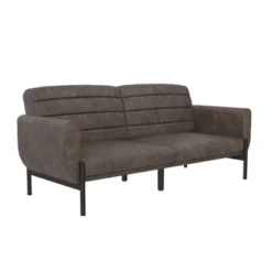Ash Futon Distressed Faux Leather - Room & Joy -Furniture Sale Store GUEST 4789f921 bd8f 4d5d b06b 6412e05a788c