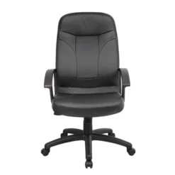 High Back Leatherplus Chair Black - Boss Office Products -Furniture Sale Store GUEST 47d3d947 602c 48b0 86c3 32755f64dc1a