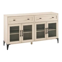 4 Door Reeded Glass Storage Sideboard - Saracina Home -Furniture Sale Store GUEST 483cb12a d4ff 4550 b173 52e245bd59ee