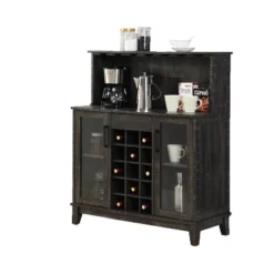 Wine Bar Cabinet With Glass Doors - Home Source -Furniture Sale Store GUEST 493918d1 de2f 474b 8b4e dbb90ee2d39d