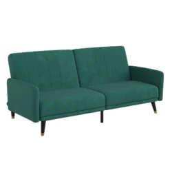 Emma And Oliver Premium Padded Upholstered Split Back Sofa Futon With Vertical Channel Tufting And Wooden Legs 20 Emma And Oliver Premium Padded Upholstered Split Back Sofa Futon With Vertical Channel Tufting And Wooden Legs -Furniture Sale Store GUEST 49836a9c aecd 43da bd08 38c1bfab50e2