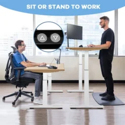 Costway Electric Stand Up Desk Frame Dual Motor Height Adjustable Stand WhiteBlack 15 Costway Electric Stand Up Desk Frame Dual Motor Height Adjustable Stand WhiteBlack -Furniture Sale Store GUEST 49b5d1fc 3c13 4b17 ba98 e9c3aeae052d