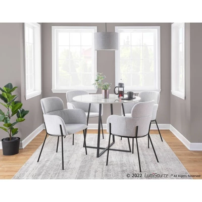 Set Of 2 Milan Dining Chairs - LumiSource 9 Set Of 2 Milan Dining Chairs - LumiSource - Image 9