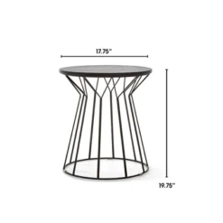 Fleur Side Table Noir Black - Adore Decor 11 Fleur Side Table Noir Black - Adore Decor -Furniture Sale Store GUEST 49e4955f 691f 4a7f bbad caa10c5046c2