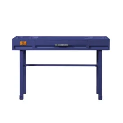 Cargo Vanity Table Blue - Acme Furniture