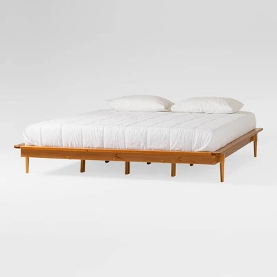 Boho Solid Wood King Platform Bed - Saracina Home 14 Boho Solid Wood King Platform Bed - Saracina Home - Image 14