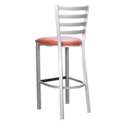 2pc Baxter Metal Barstools Silver/Peach - Linon -Furniture Sale Store GUEST 4d2fad3a cfcf 471d 8077 f82f13555de0