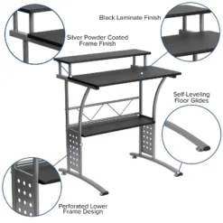 Flash Furniture Work From Home Kit - Black Computer Desk, Ergonomic Mesh Office Chair And Locking Mobile Filing Cabinet With Side Handles 11 Flash Furniture Work From Home Kit - Black Computer Desk, Ergonomic Mesh Office Chair And Locking Mobile Filing Cabinet With Side Handles -Furniture Sale Store GUEST 4e6493de c2df 4cb1 a794 17890c6819b1