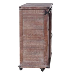 Graham Cart Cabinet Natural/Black - Stylecraft -Furniture Sale Store GUEST 4ece0d72 f5e4 444a a9b3 564a21f1fb56