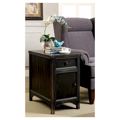 Brody Side Table Black - HOMES: Inside + Out 2 Brody Side Table Black - HOMES: Inside + Out - Image 2
