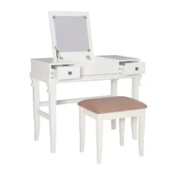 Adler Vanity Set White - Linon 18 Adler Vanity Set White - Linon -Furniture Sale Store GUEST 511f58c5 2f24 43e3 b998 374d45821845