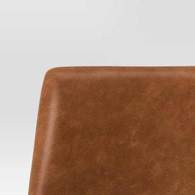 Bowden Office Chair With Casters Caramel - Project 62™ 4 Bowden Office Chair With Casters Caramel - Project 62™ - Image 4