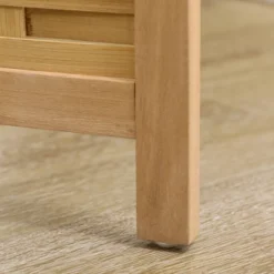 HOMCOM Room Divider, 5.5' Tall Bamboo Portable Folding Privacy Screens, Hand-Woven Double Side Partition Wall Dividers For Home, Natural -Furniture Sale Store GUEST 52430dc1 c433 4ccb b982 b2e2066521e9