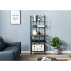 Praha Bakers Rack Black - Boraam -Furniture Sale Store GUEST 539b00c5 e3ab 45e8 9597 c3e788ab660c