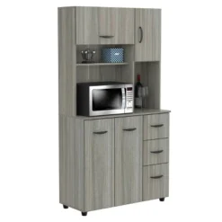 Kitchen/Microwave Storage Cabinet Smoke Oak - Inval 11 Kitchen/Microwave Storage Cabinet Smoke Oak - Inval -Furniture Sale Store GUEST 546ba2c5 3e5f 4277 b900 1a23899dd0a8