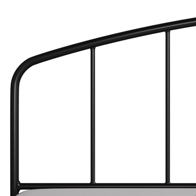 Tolland Metal Headboard With Bed Frame Black - Hillsdale Furniture 3 Tolland Metal Headboard With Bed Frame Black - Hillsdale Furniture - Image 3