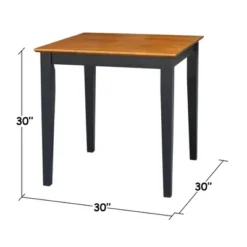 Lois Dining Table With 2 Chairs Black/Natural - International Concepts -Furniture Sale Store GUEST 562162d8 c6eb 4ddc a0a5 f2e4a1642af5