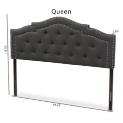Queen Edith Modern And Contemporary Fabric Headboard Dark Gray - Baxton Studio 9 Queen Edith Modern And Contemporary Fabric Headboard Dark Gray - Baxton Studio -Furniture Sale Store GUEST 569b35a0 0ec5 4b0f bca9 f7498e6a4a8f
