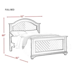 5pc Full Addison Panel Bedroom Set Dove White - Picket House Furnishings -Furniture Sale Store GUEST 577164fb b427 4874 8bfd f56f718987c1