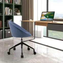 Tangkula Set Of 2 Swivel Home Office Chair Adjustable Accent Chair W/ Flexible Casters -Furniture Sale Store GUEST 578a0c99 f043 4830 8ae2 ea96a601e192