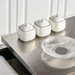 HOMCOM Rolling Kitchen Island Utility Trolley, Storage Cart On Wheels With Drawer, Spice Rack, Black -Furniture Sale Store GUEST 57c56d63 e155 4bf9 a679 bff4792a6c6a