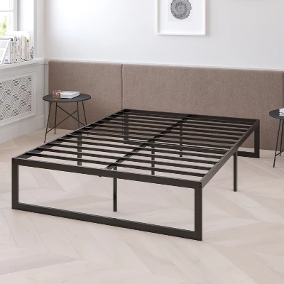 Emma And Oliver 14" Platform Bed Frame & 10" Mattress In A Box - No Box Spring Required 4 Emma And Oliver 14" Platform Bed Frame & 10" Mattress In A Box - No Box Spring Required - Image 4