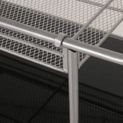 Bridger Modern 3 Tier Bar Cart With Glass Shelving Silver/Black - Christopher Knight Home -Furniture Sale Store GUEST 5a045167 1be5 4283 9033 fc78038f3b29