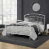 King Julien Metal Bed White - Hillsdale Furniture