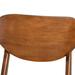 5pc Katya Fabric Upholstered And Wood Dining Set Gray/Brown - Baxton Studio -Furniture Sale Store GUEST 5ae0c024 9d93 452b 81f0 52369646047b