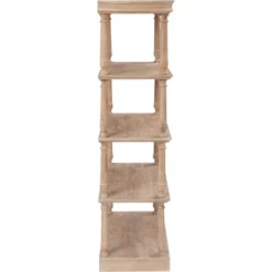 60" Maxwell 4 Tier Bookshelf Natural - Finch -Furniture Sale Store GUEST 5b1ba463 abda 4876 903d 64241f9f15a4
