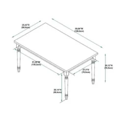 5pc Reagan Dining Set Gray - Powell Company -Furniture Sale Store GUEST 5b2b2e8d 5212 4424 b7e6 a377413b085a