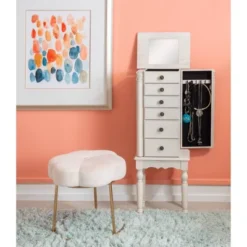 Obrecht Jewelry Armoire Off White - Powell Company -Furniture Sale Store GUEST 5c9ffd8c d0be 423a 8ba1 3a5acdbaaa8e