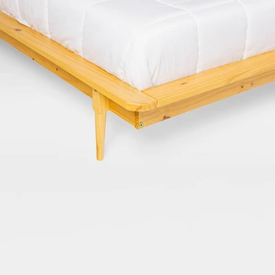 Boho Solid Wood King Platform Bed - Saracina Home 2 Boho Solid Wood King Platform Bed - Saracina Home - Image 2