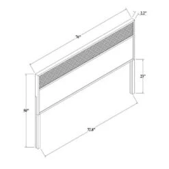 Wood & Cane Transitional Headboard - Hearth & Hand™ With Magnolia -Furniture Sale Store GUEST 5d33534e d312 4fba a31c c59b7e6b6265
