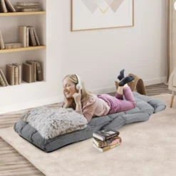 Costway 6-Position Adjustable Floor Chair For Adults Foldable Lazy Sofa For Living Room -Furniture Sale Store GUEST 5d6f0963 8384 4ba8 9bac 6b1577a7029a