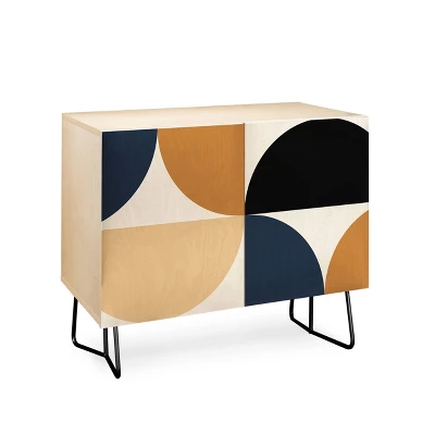 Color Poems Bold Minimalism XII Credenza - Deny Designs 1 Color Poems Bold Minimalism XII Credenza - Deny Designs