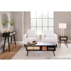 Wendy Arm Chair Polyester/Wood - LumiSource -Furniture Sale Store GUEST 5e25d999 ba1a 4efc b561 6910dc46aa64