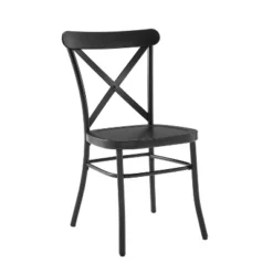 Set Of 2 Camille Dining Chair Matte Black - Crosley -Furniture Sale Store GUEST 5e96034a d21f 4eb6 9aaa dab37e8af215