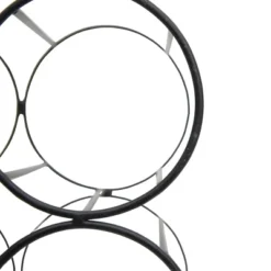 Black Metal Wine Bottle Holder - Foreside Home & Garden -Furniture Sale Store GUEST 5f15f3e0 12d0 40cb b36d 1bb4c0539663