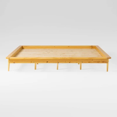 Boho Solid Wood King Platform Bed - Saracina Home 9 Boho Solid Wood King Platform Bed - Saracina Home - Image 9