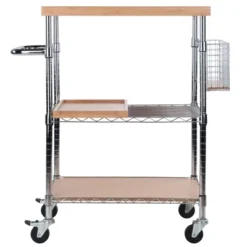 Medera Kitchen Cart Natural - Winsome -Furniture Sale Store GUEST 600539f7 87f0 407d 98eb 9d6e30cf5470
