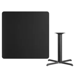 Flash Furniture 42'' Square Laminate Table Top With 33'' X 33'' Table Height Base