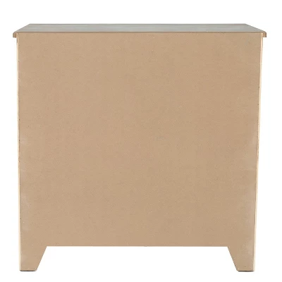 LuxenHome Distressed White And Gray Wood 1-Door Storage Wine Cabinet 10 LuxenHome Distressed White And Gray Wood 1-Door Storage Wine Cabinet - Image 10