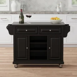 Glenwillow Home Kitchen Cart With Locking Casters 32 Glenwillow Home Kitchen Cart With Locking Casters -Furniture Sale Store GUEST 620a08c6 6c49 4dcd 8de3 00106e082934